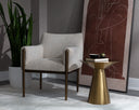 CARMEL END TABLE - YELLOW GOLD