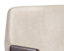 MILTON DINING ARMCHAIR - SMOKE ACACIA BRAVO CREAM