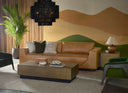 ANAKIN SOFA - DARK BROWN TUSCANY COGNAC LEATHER