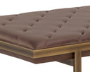 KAYLA BENCH - VINTAGE COGNAC
