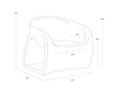 ORSON LOUNGE CHAIR - BLACK