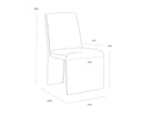 CASCATA DINING CHAIR - MEG RUST