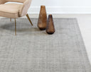 WHISTLER HAND-LOOMED RUG - BLACK WHITE 8 X 10