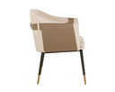 CARTER DINING ARMCHAIR - NAPA BEIGE NAPA TAN