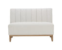 KOSOVO BANQUETTE - NATURAL COPENHAGEN WHITE