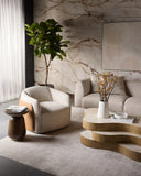 CARIS SWIVEL LOUNGE CHAIR - Default Title