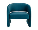ROSALIA LOUNGE CHAIR - TIMELESS TEAL