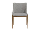 DIONNE DINING CHAIR - MONUMENT PEBBLE
