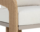 PYLOS LOUNGE CHAIR - NATURAL LOUIS CREAM