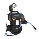 BluShield HumpBack 3000PSI All-in-One Pressure Washer System, Auto-Retractable Hose Reel, Industrial Pump, Accessories
