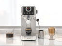Wirsh 20 Bar Espresso Machine with Plastic Free Portafilter and Steamer, Pressure Gauge, Touch Screen, Full Stainless Steel (Home Barista Plus)